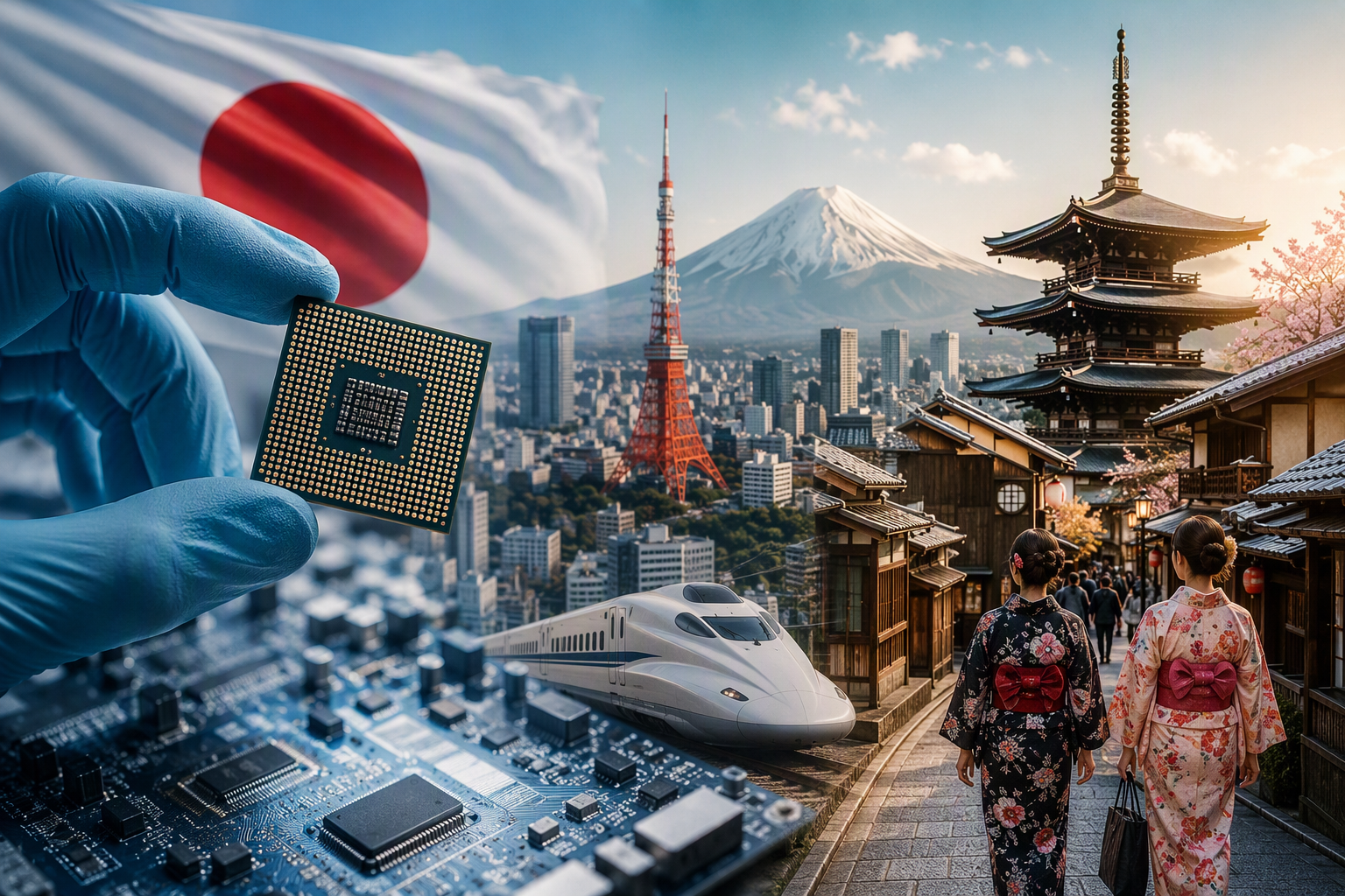 Jepang Fokus Semikonduktor dan Pariwisata, Apa Dampak untuk Ekonomi?