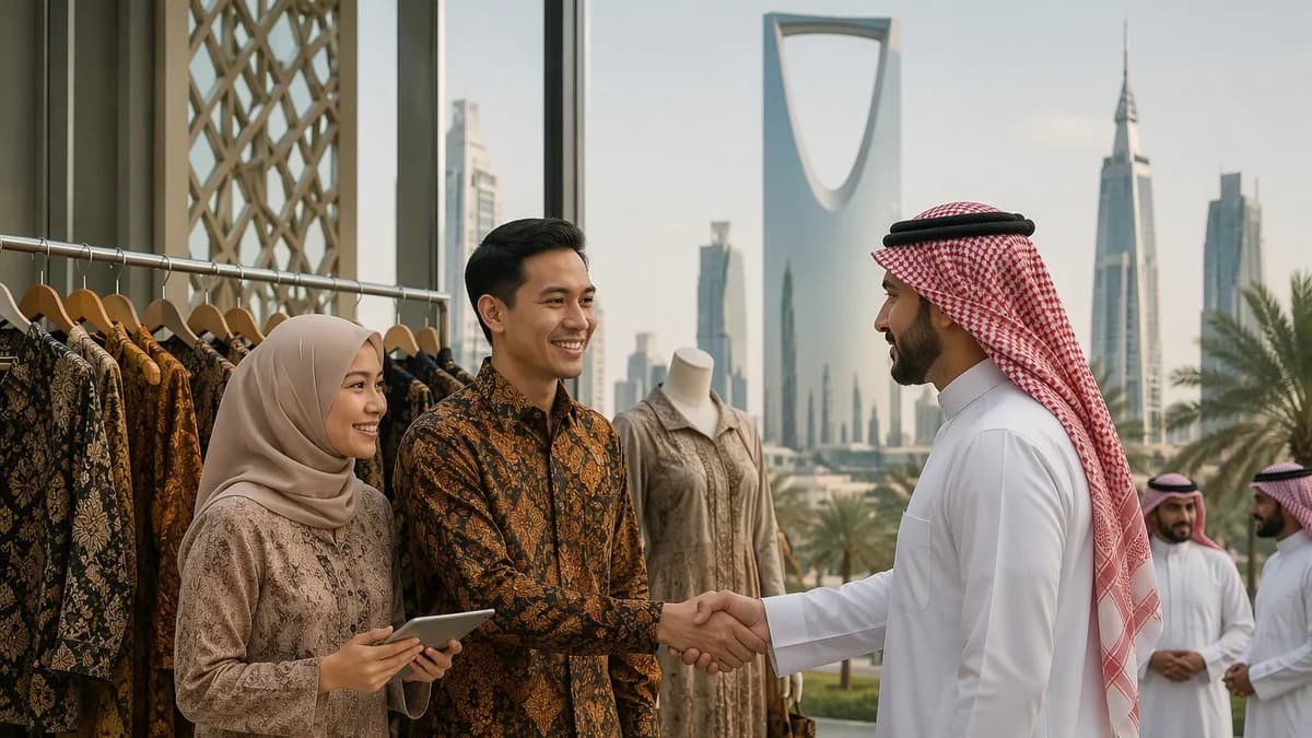 Ilustrasi: BSI bawa UMKM fesyen Indonesia tembus pasar Arab Saudi BSI bawa UMKM fesyen Indonesia tembus pasar Arab Saudi