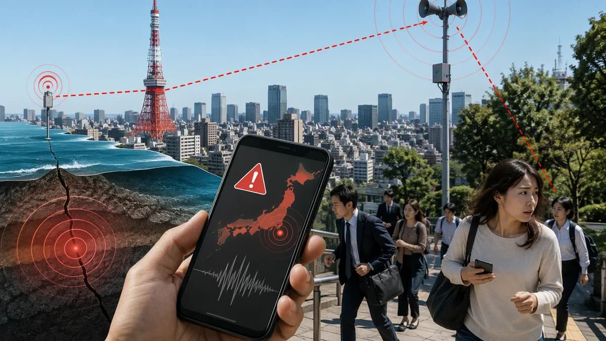 Cara Kerja Peringatan Dini Gempa Jepang dan Fungsinya bagi WNI