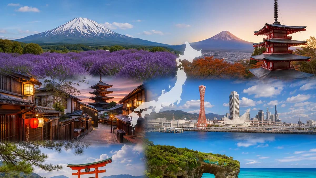 Ilustrasi: Destinasi Populer di Berbagai Prefektur Jepang dari Hokkaido hingga Okinawa Destinasi Populer di Berbagai Prefektur Jepang dari Hokkaido hingga Okinawa