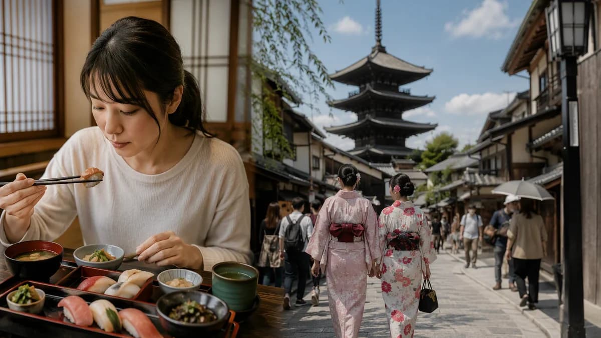 Ilustrasi: Fakta Menarik Masyarakat Jepang: Kebiasaan Makan dan Berpergian Fakta Menarik Masyarakat Jepang: Kebiasaan Makan dan Berpergian