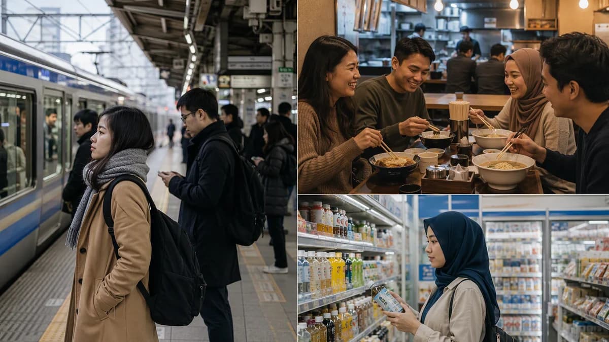 Ilustrasi: Serba-serbi Kehidupan Sehari-hari WNI di Jepang: Transportasi, Makanan, dan Kebiasaan Serba-serbi Kehidupan Sehari-hari WNI di Jepang: Transportasi, Makanan, dan Kebiasaan