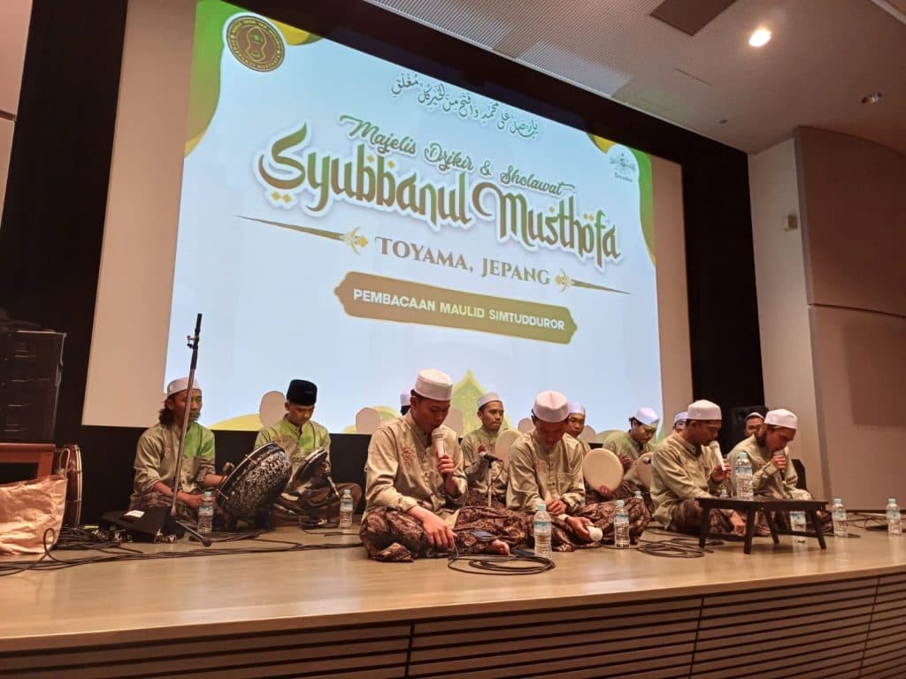 Hokuriku Bersholawat: MWCI NU Toyama Gelar Sholawat Akbar di Sanforte Toyama