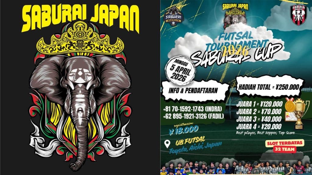SABURAI CUP 2026 Meledak! Pantura Japan FC Siap Tampil All Out