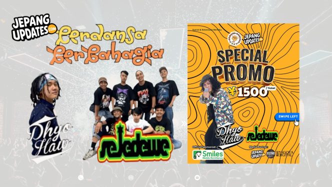 
 Promo Spesial Tiket SUMBER BAHAGIA FEST Hanya ¥1.500 dengan Aplikasi Smiles