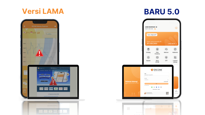 
 DCOM Money Express Luncurkan Website dan Aplikasi Baru: Kirim Uang dari Jepang ke Indonesia Makin Mudah dan Aman
